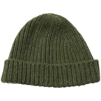 Bottega Veneta Pre-owned Accessories, female, Green, Size: ONE SIZE Pre-owned Cashmere Hat