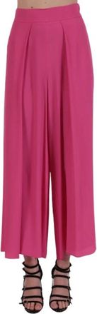 Marella Reame Pants - Dames - Wijde Broeken - Roze - S - Broeken