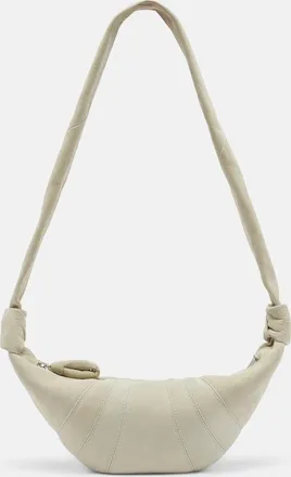 Christophe Lemaire Croissant Small leather shoulder bag