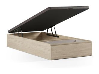 Vente-Unique Canap&eacute; cama con caj&oacute;n 90 x 200 cm - Natural claro - HESTIA de YSM&Eacute;E