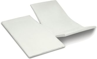 Cinderella Spannbettlaken »Satin Split Sundays« für Topper bis 15 cm Höhe