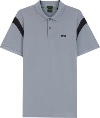 HUGO BOSS Paddy Contrast-panel Polo Shirt