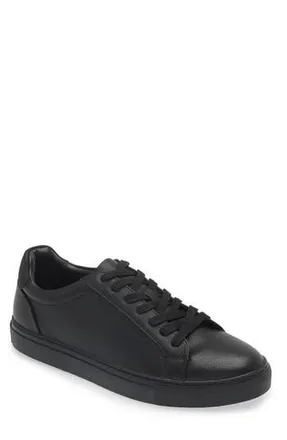 Nordstrom Rack Austin Low Top Sneaker in Black- Black at Nordstrom Rack, Size 10.5