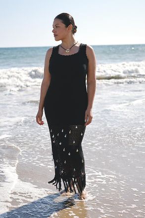 En Saison Plus Dahlia Cover-Up Dress