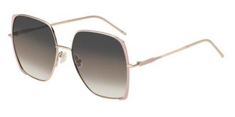 BOSS 1707/S BKU/PR Womens Sunglasses Gold Size 58