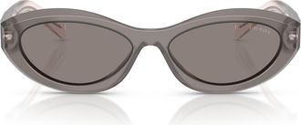 Prada 0pr 26zs Oval Frame Sunglasses