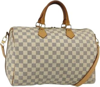 Louis Vuitton Pre-owned Handbags, female, Multicolor, Size: ONE SIZE Pre-owned Vintage Damier Azur Hand Bag