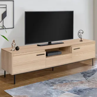 IDMarket Idmarket - Mueble Tv Contempor&aacute;neo Seattle Con Almacenaje 180 Cm