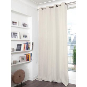 MOONDREAM Cortina t&eacute;rmica opaca ollaos beige MC632 130x260