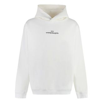 Maison Margiela Hoodies & sweatvesten, Heren, Wit, S, Hoodies