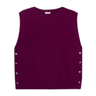 Oltre Dames, Truien, Paars, Maat: M Wol