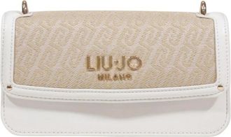 Liu Jo S Crossbody East West - Dames - Schoudertassen - Beige - ONE Size - Polyester - Tassen
