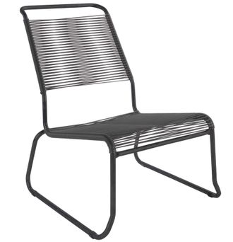 Schubiger M&ouml;bel Spaghetti-Kufen-Lounger-Hochlehner S&auml;ntis