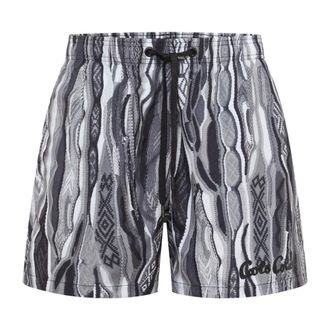 Carlo Colucci Carlo Colucci, Beachwear, male, Multicolor, Size: XL C2791 201 Swim Shorts