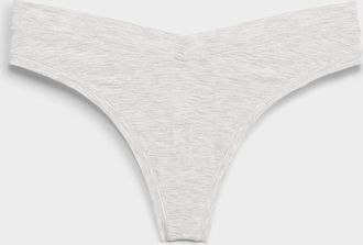 Miiyu Womens Stretch V-waist thong TENCEL TM modal