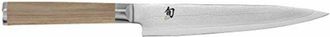 Kai Shun Classic White Cuchillo Japon&eacute;s Multiusos 15 Cm De Longitud De Hoja - Cuchillo De Damasco 32 Capas N&uacute;cleo Vg Max - 61 Hrc - Mango De Madera Pakka 