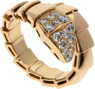 Bulgari Pink Gold (18K) Band Ring (Pre-Owned)