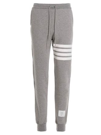 Thom Browne 4 Bar Pantaloni Grigio-Uomo