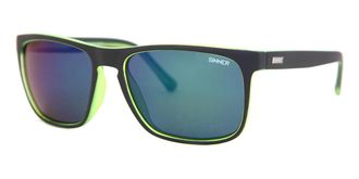 Sinner Oak Polarized SISU-719-50-P28 Mens Sunglasses Green Size 56