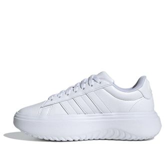 adidas (WMNS) adidas Grand Court Platform Crystal White IE1089
