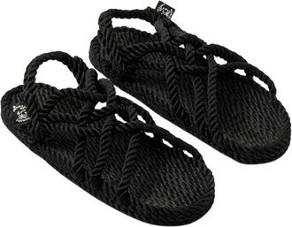 Nomadic State of Mind Rope Sandalen - Dames - Sandalen - Zwart - 37 EU - Schoenen