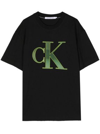 Calvin Klein T-shirt con logo - Nero