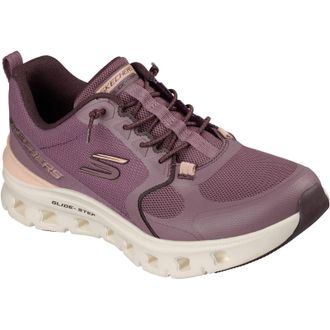 Skechers Glide-Step Pro Textiel Dames Plompe Mesh/Synthetisch/Perzik Afwerking Sneakers