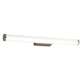 QAZQA Qazqa Aplique Retro Bronce 80,4cm Incl. Led Ip44 - Coco