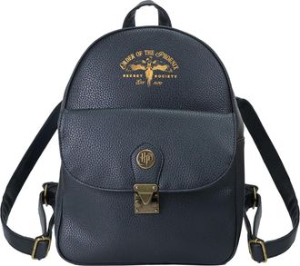 Blue Sky Studios Harry Potter Order of the Phoenix Luxury Premium Backpack Bag - Black & Gold details, 32 cm Rucksack