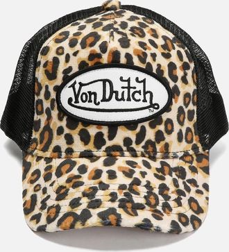 Von Dutch Womens Von Dutch Vanimal Trucker Leopard Caps - Multi