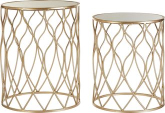 Premier Housewares Set Of Two Arcana Side Tables