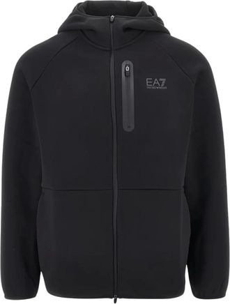 Emporio Armani Zip-up Hoodie - Heren - Sweatshirts & Hoodies - Zwart - Maat: M