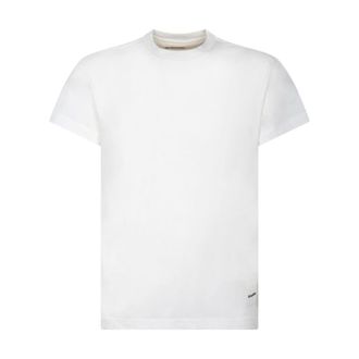 Jil Sander Pack de 3 Camisetas de Algod&oacute;n - Tops - Hombre - Blanco - S