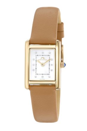 Porsamo Bleu Womens Karolina Genuine Leather Band Watch 1082CKAL