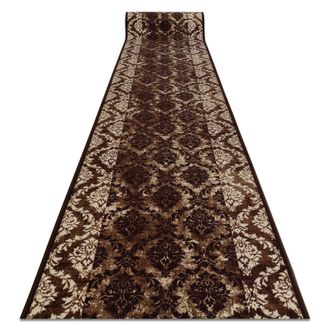 RugsX Rugsx - Alfombra De Pasillo Con Refuerzo De Goma 100 Cm Romance Marr&oacute;n Brown 100x120 Cm