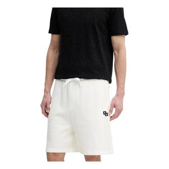A|X Armani Exchange Hombre, Pantalones cortos, Blanco, Talla: L