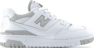 New Balance 550 Sneakers in White/Rain Cloud Women Low-Top