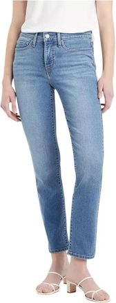 Levi's Pants 312 Shaping Slim - Dames - Regular Fit Jeans - Blauw - W26 L30 - Jeans