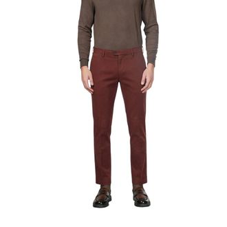 Mason's New York Chino Broek - Heren - Broeken - Rood - Maat: M Katoen
