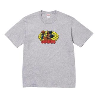 SUPREME SS26 Leash T-Shirt Heather Grey SUP-SS26-359-GRY