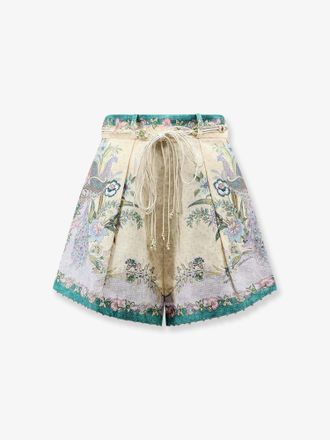 Zimmermann Shorts Indra in lino - ZIMMERMANN - gender_Woman