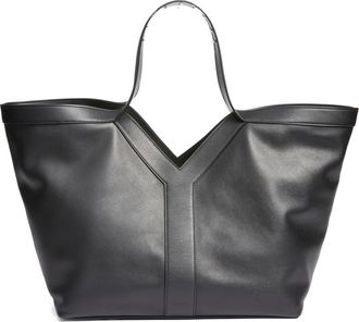 Saint Laurent Y Leather Tote in Noir at Nordstrom