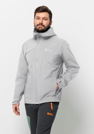 Jack Wolfskin Funktionsjacke JACK WOLFSKIN ROBURY 2L JKT M, Herren, Gr. XXL (58), grau (cool, grau), OBERSTOFF: 100% POLYESTER; Futter: 100% POLYESTER, Jacken Funkt