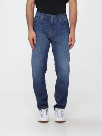 Dondup Jeans Brighton carrot fit in denim stretch a cinque tasche