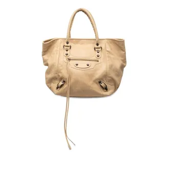 Balenciaga Pre-owned Balenciaga Lambskin Motocross Classic Sunday Tote Ladies 8RO0SZLWCVTW0N7Y