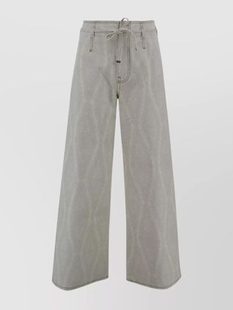 Etro denim wide-leg trousers
