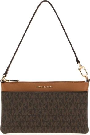 Michael Kors Jet Set Medium Signature Logo Wristlet - Dames - Schoudertassen - Veelkleurig - ONE Size - Tassen