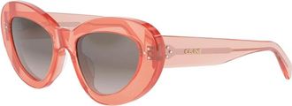 Celine Cat-eye Zonnebril - unisex - Zonnebrillen - Oranje - ONE Size - Accessoires