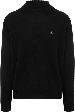Vivienne Westwood Fisherman Jumper - Heren - Coltruien - Zwart - XL - Wol - Truien & Vesten