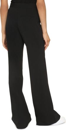 Stella McCartney Womens Flared Trousers Black Wool